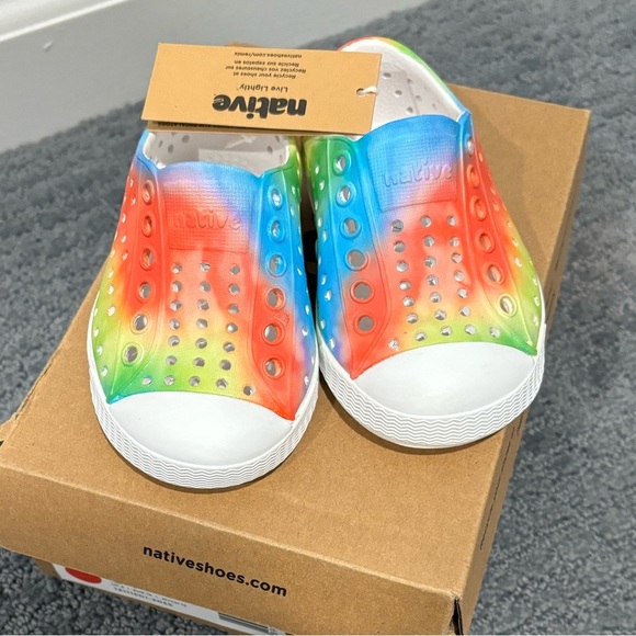 NATIVE SHOES JEFFERSON SUGARLITE TIE DYE PRINT - Picture 2 of 4